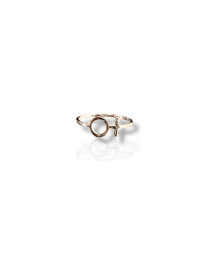 MINI SHE RING ROSÉ GOLD